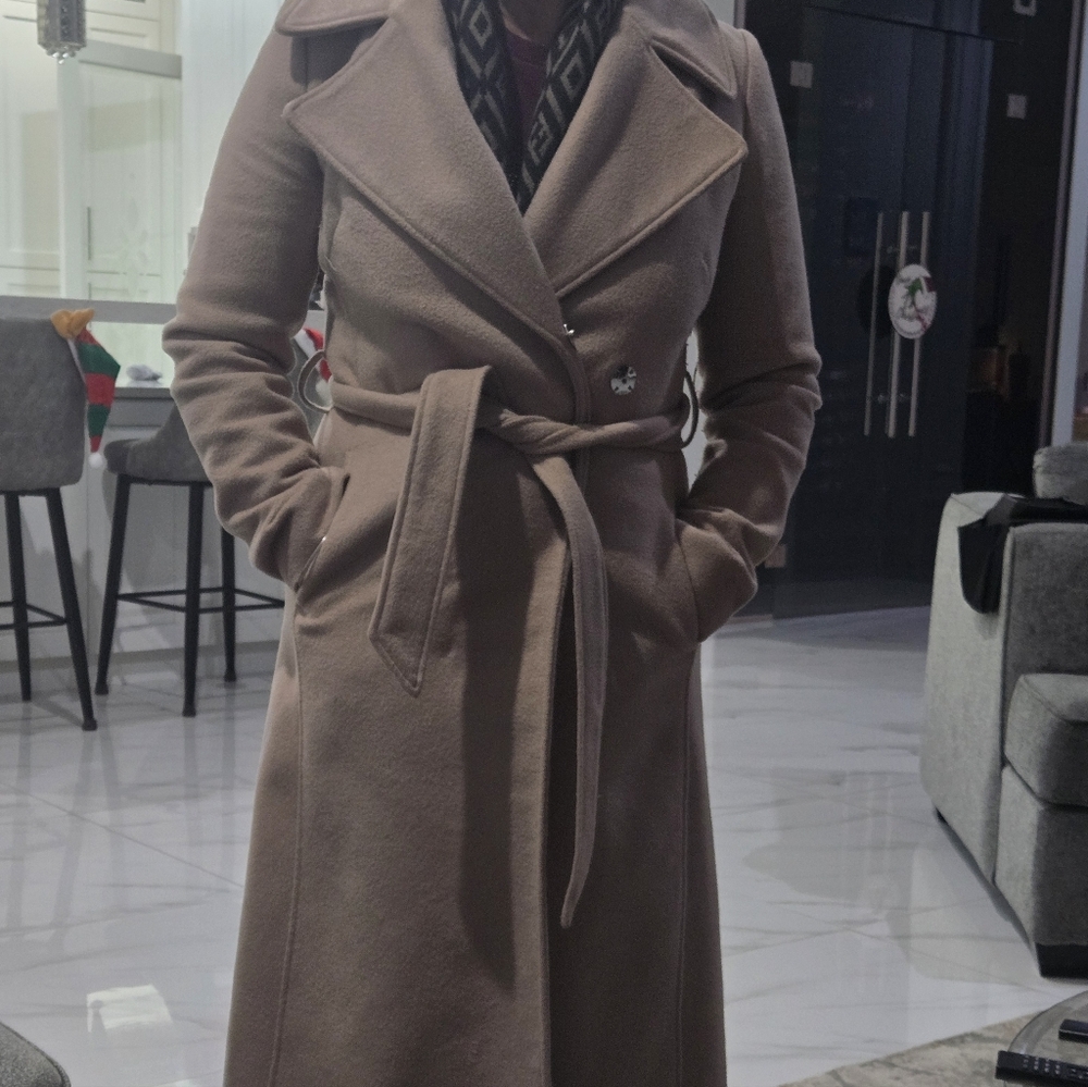 Karl Lagerfeld Beige Coat